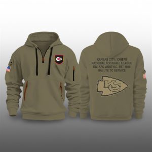 2025 KC Chiefs Salute To Service Zip Hoodie 1 1