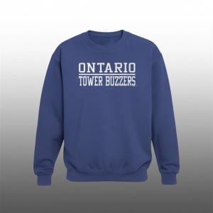 2026 Ontario Tower Buzzers Logo Text Sweatshirt 1