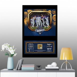 Dodgers Win 2025 World Series Champions Canvas 1 1