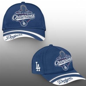 LA Dodgers 2025 World Series Win Parade Hat 1 1