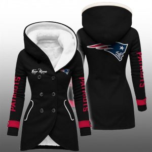 2025 Patriots Long Hooded Fleece Jacket 1