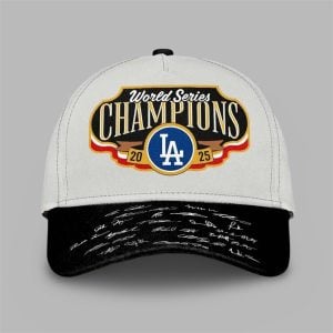 Dodgers Back To Back World Series 2025 Champions Classic Cap 1