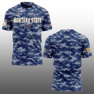 6 2025 Salute to Service Montana State Football Shirt
