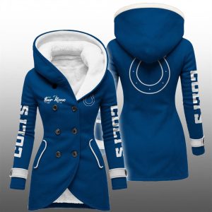 2025 Colts Long Hooded Fleece Jacket 1