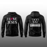 2026 Washington Commanders Jesus Won We Love Jesus Christ Hoodie