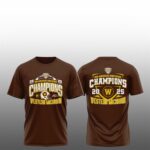 Western Michigan Broncos 2025 Mid American Conference Football Champions Shirt