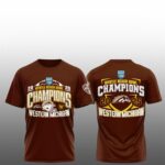 2025 Western Michigan Broncos Myrtle Beach Bowl Champions Shirt
