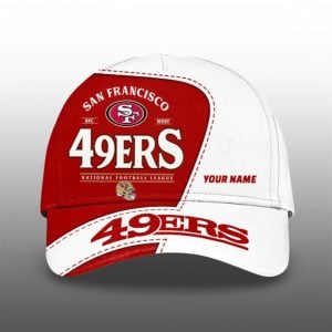 2026 SF 49ers NFC West Champions Custom Hat 1 1