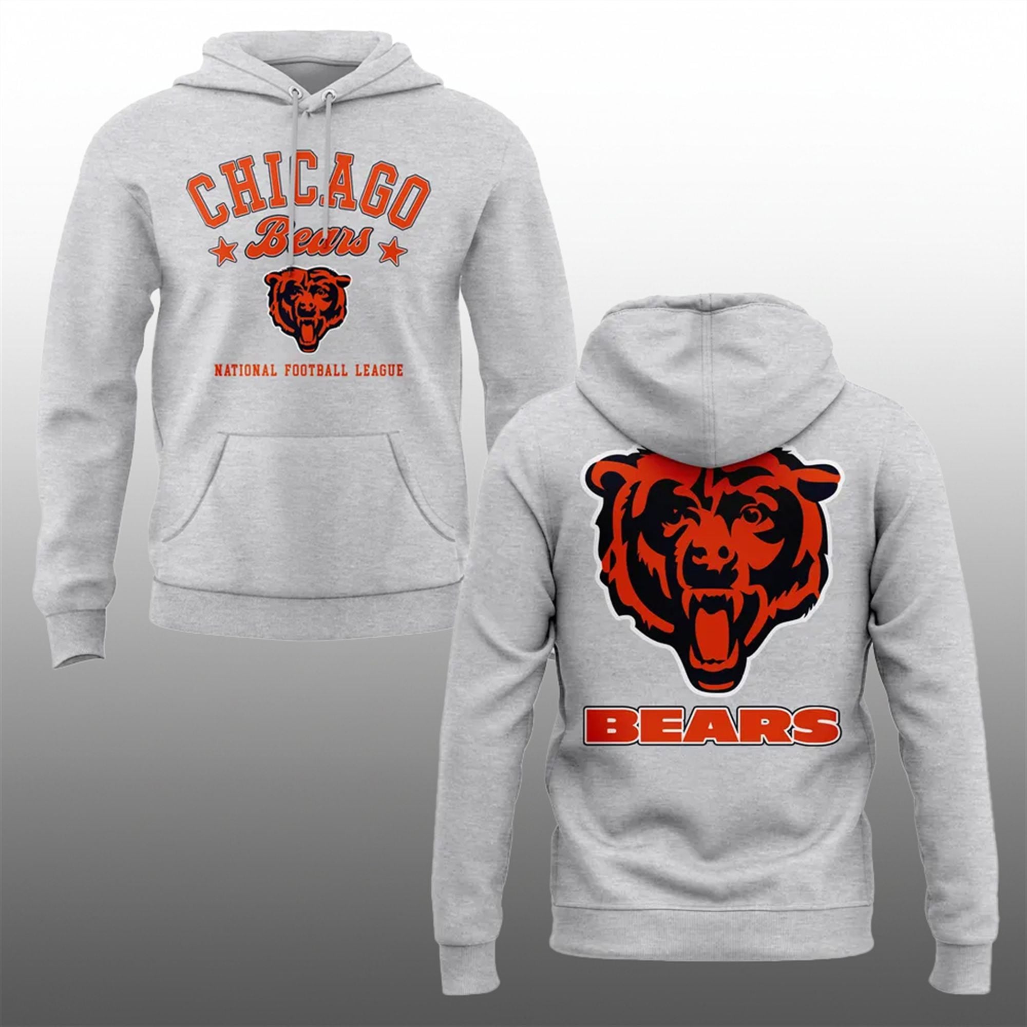 2025 Kevin Byard Chicago Bears Hoodie 2 1 2025 Kevin Byard Chicago Bears Hoodie