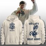 2025 Navy Midshipmen Go Navy Beat Army Hoodie