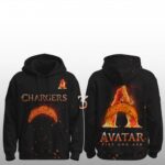 2026 LA Chargers Avatar 3 Fire and Ash Hoodie