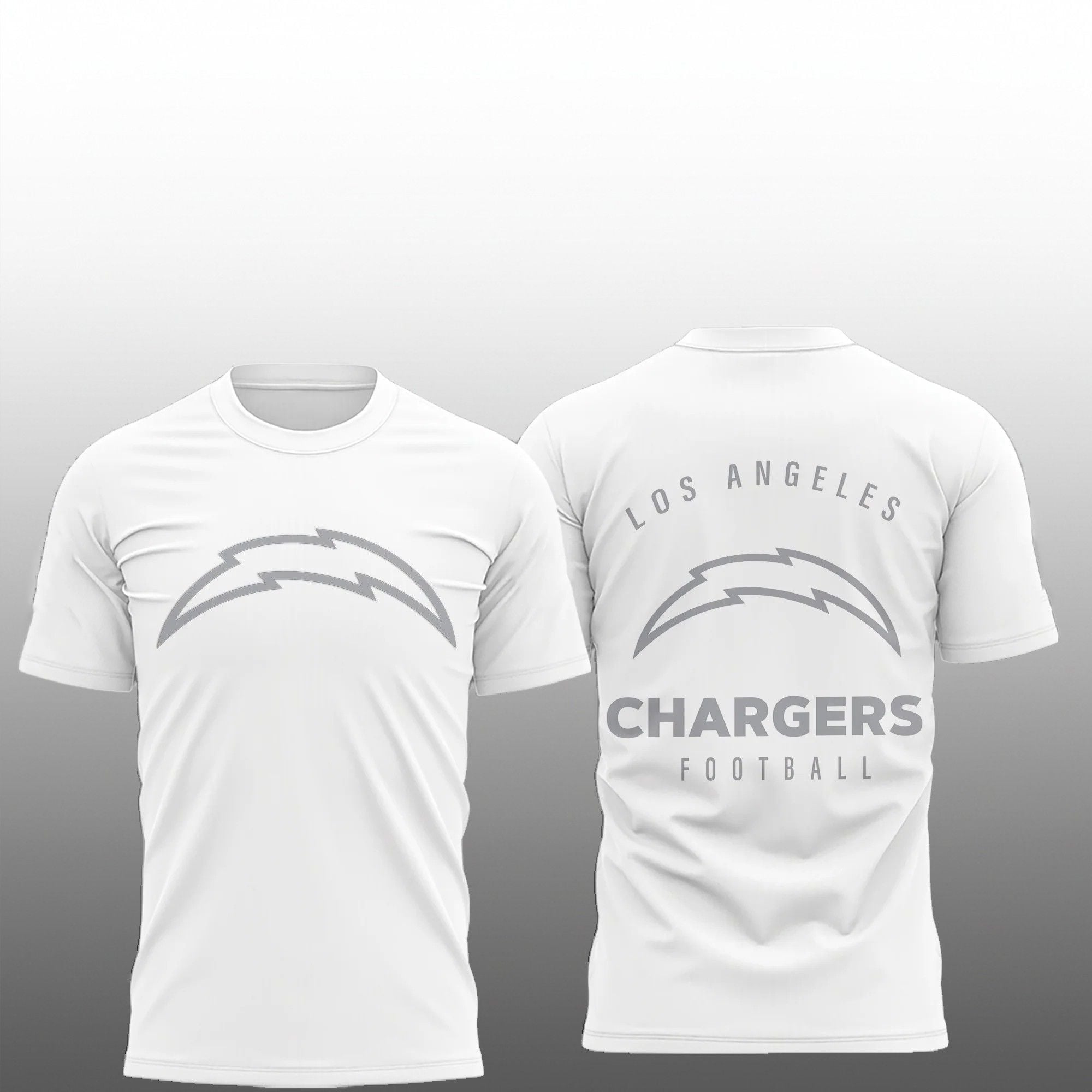 2026 LA Chargers Football Winter White Out Shirt 1 1 2026 LA Chargers Football Winter White Out Shirt