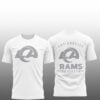 1 2026 LA Rams Football Winter White Out Shirt