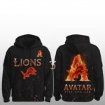 2026 Lions Avatar 3 Fire and Ash Hoodie
