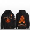 1 2026 SF 49ers Avatar 3 Fire and Ash Hoodie