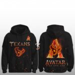 2026 Texans Avatar 3 Fire and Ash Hoodie
