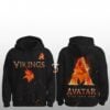 1 2026 Vikings Avatar 3 Fire and Ash Hoodie