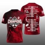Big Ten Conference 2025 Champions Indiana Hoosiers Shirt