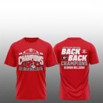 Georgia Bulldogs 2025 SEC Back To Back Celebration Shirt
