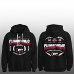 Georgia Football x Sec Champions 2025 Hoodie