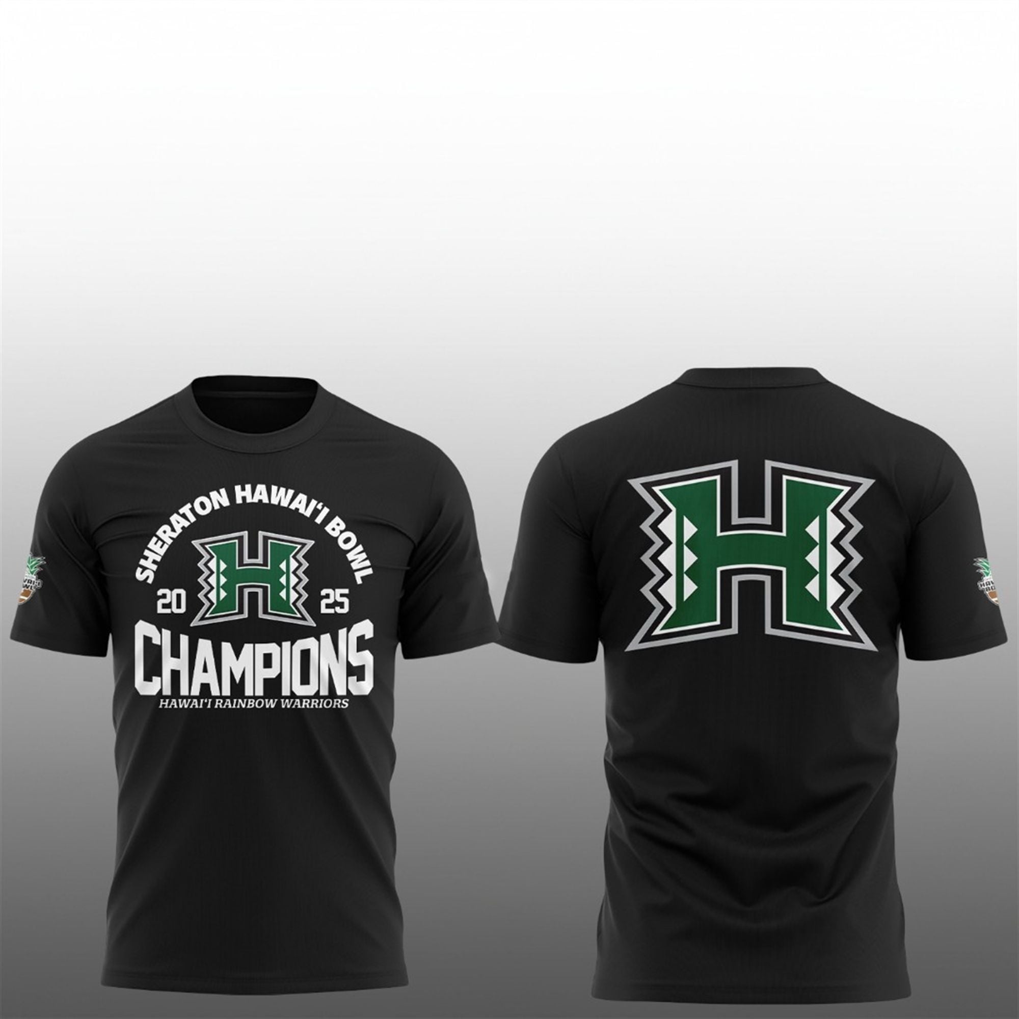 Hawaii Rainbow Warriors Sheraton Hawai'i Bowl Champions 2025 Shirt 2 1 Hawaii Rainbow Warriors Sheraton Hawaii Bowl Champions 2025 Shirt 2