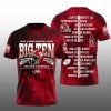 1 Indiana Hoosiers Football 2025 Championship Game Big Ten Shirt