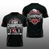 1 Indiana Hoosiers Never Daunted 2025 Big Ten Conference Champions Shirt
