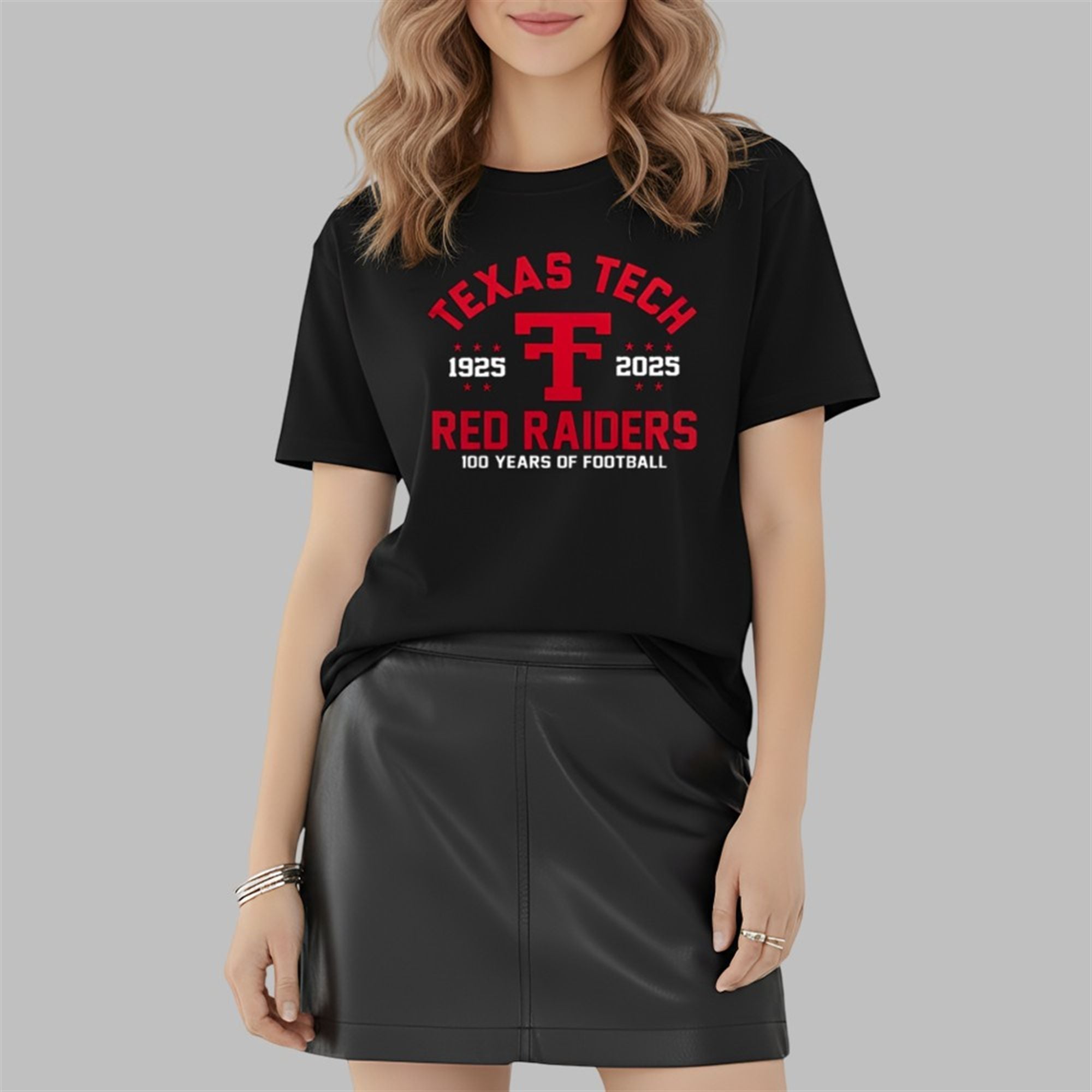Jacob Rodriguez Red Raiders 100 Years Of Football 1925 2025 Hoodie 3 1 Jacob Rodriguez Red Raiders 100 Years Of Football 1925 2025 Shirt 1