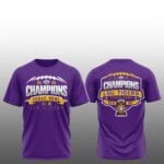 LSU Tiger 2025 Texas Bowl Champions Big 12 Shirt