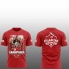 1 Nebraska Volleyball Three Peat B1G CHAMPS 2025 Shirt