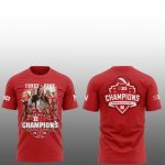 Nebraska Volleyball Three Peat B1G CHAMPS 2025 Shirt