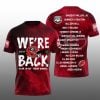 Georgia Bulldogs 2025 2026 We're Back How Bout Them Dawgs Shirt 5 Georgia Bulldogs 2025 2026 We're Back How Bout Them Dawgs Shirt