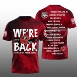 Georgia Bulldogs 2025 2026 We're Back How Bout Them Dawgs Shirt
