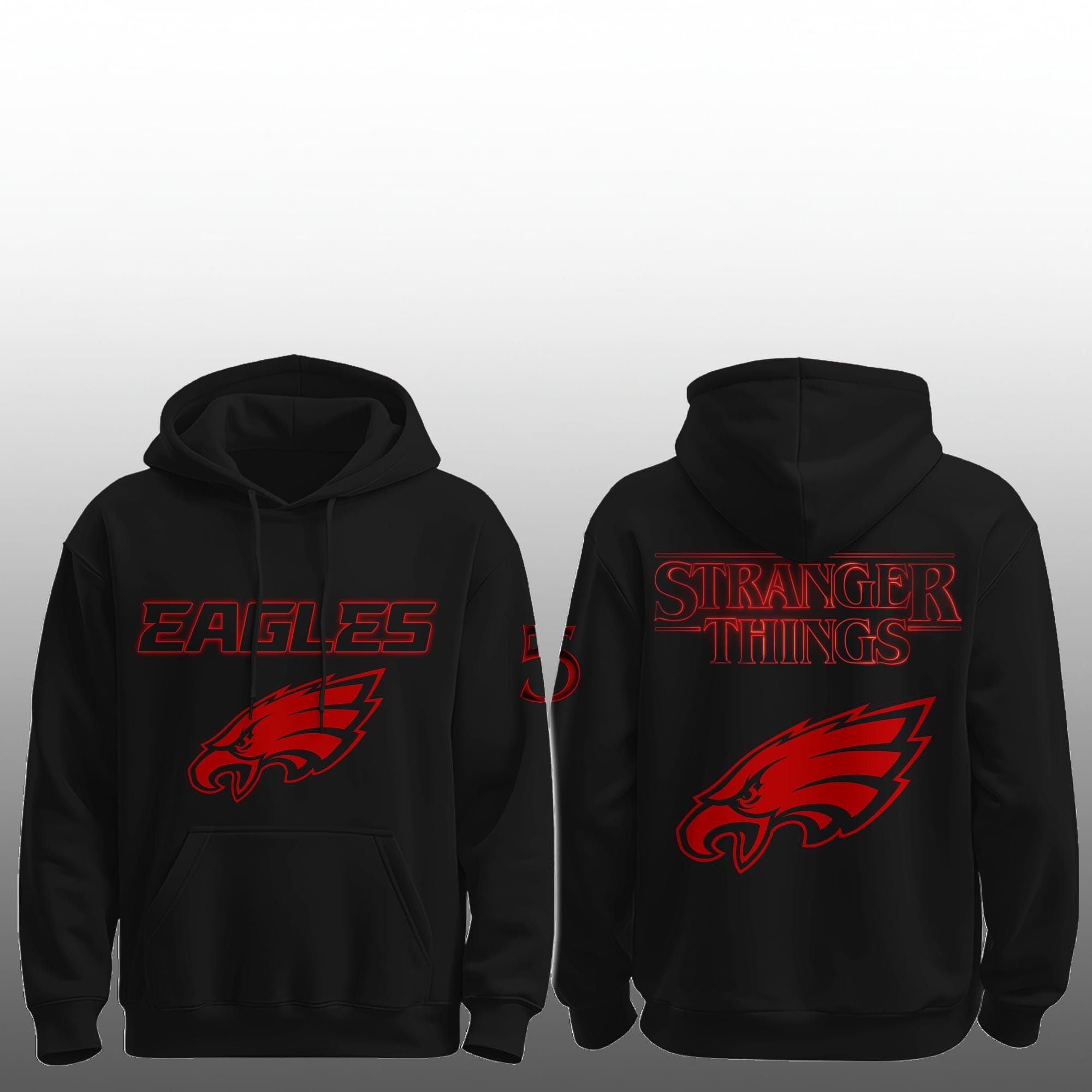2026 Eagles Stranger Things 5 Sweatshirt 2 105 2026 Eagles Stranger Things 5 Hoodie