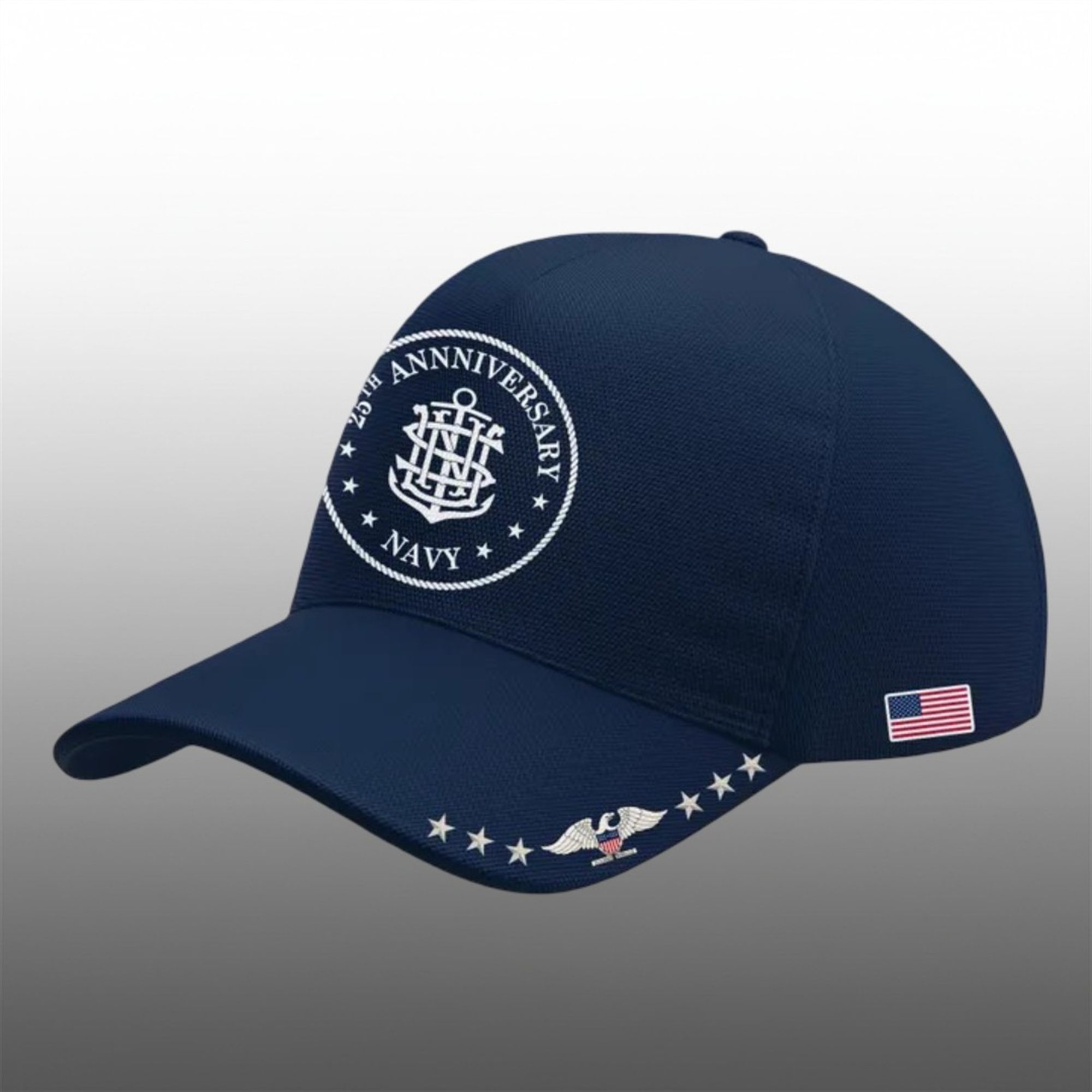 2025 Navy Midshipmen 250th Anniversary Uniform Shirt 2 11 2025 Navy Midshipmen 250th Anniversary Uniform Hat