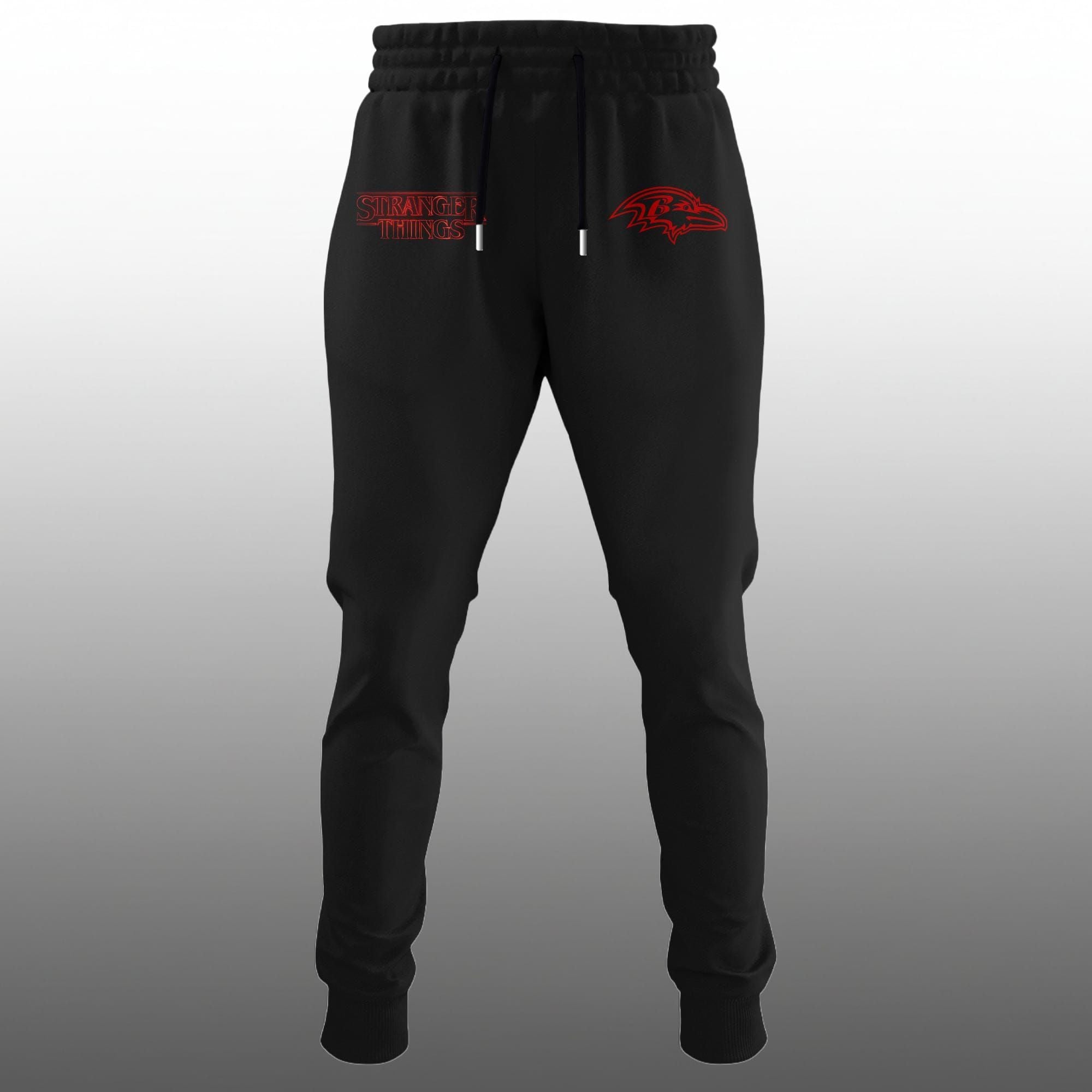 2026 Ravens Stranger Things 5 Sweatshirt 2 11 2026 Ravens Stranger Things 5 Joggers