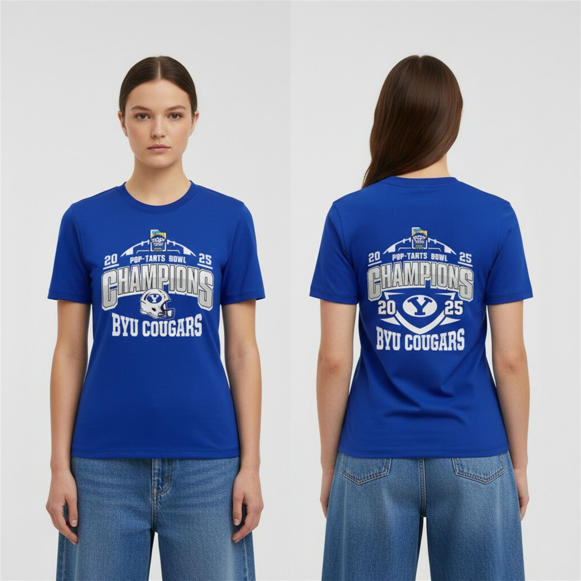 11 BYU Cougars 2025 Pop Tarts Bowl Champions Shirt 11 BYU Cougars 2025 Pop Tarts Bowl Champions Shirt