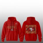 SF 49ers Playoff 2025 Postseason Faithful Hoodie