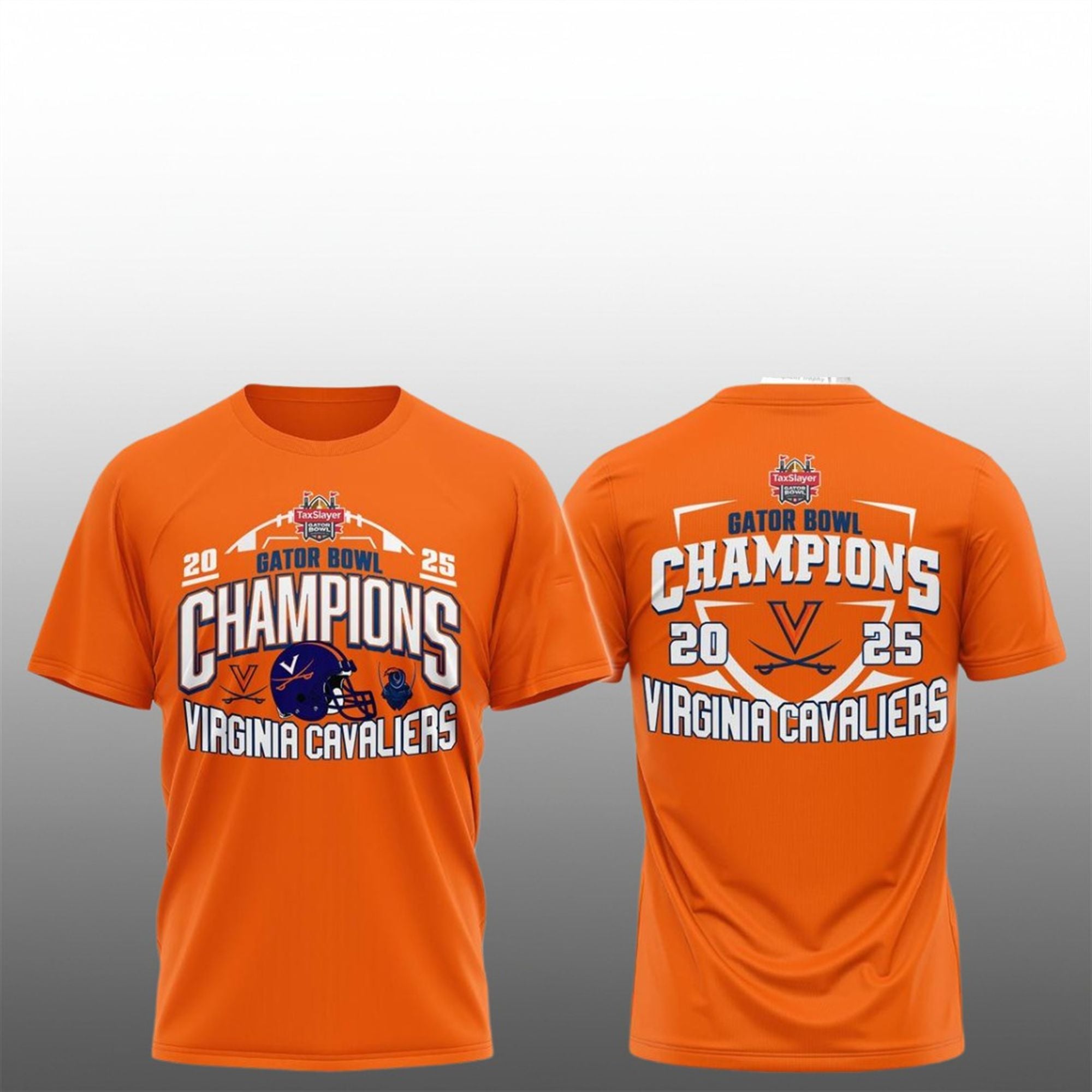 Virginia Cavaliers Football TaxSlayer Gator Bowl 2025 Shirt 1 16 Virginia Cavaliers Football TaxSlayer Gator Bowl 2025 Shirt