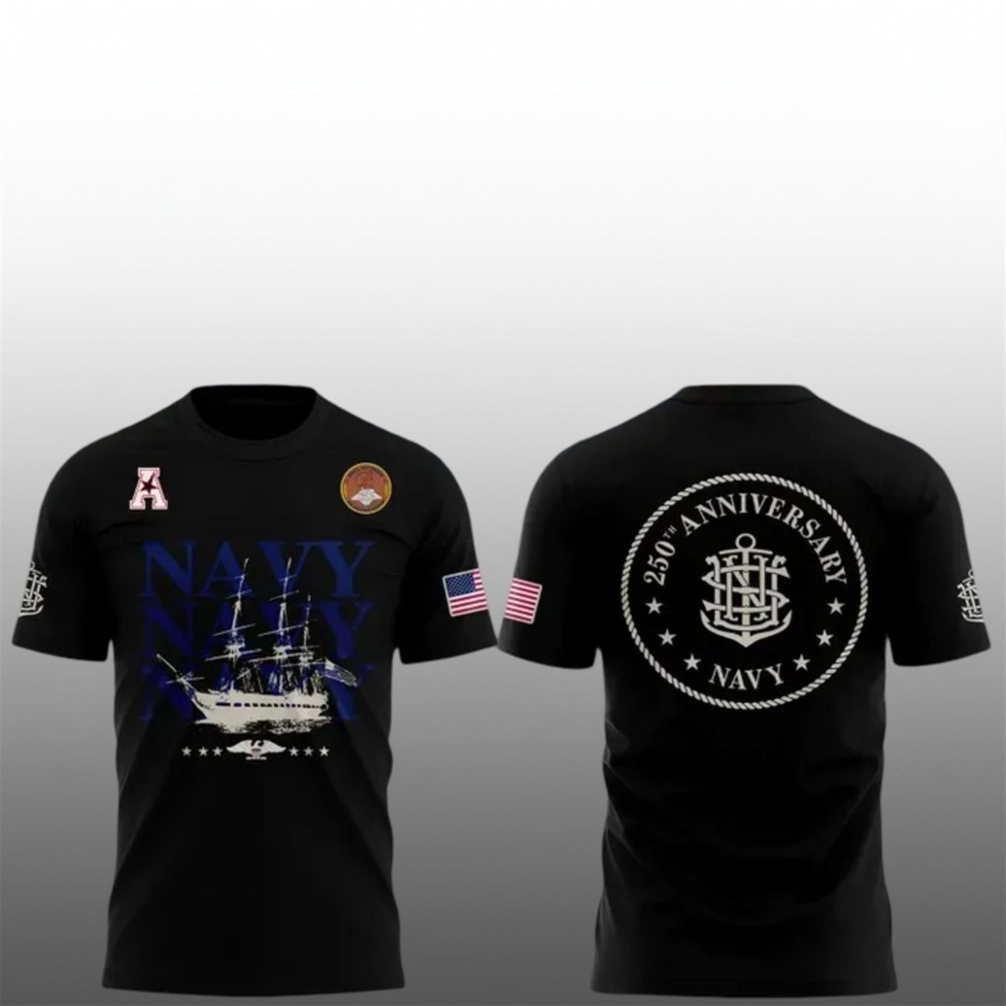 18 2025 Navy Midshipmen 250th Aniversary Champions Shirt 18 2025 Navy Midshipmen 250th Aniversary Champions Shirt