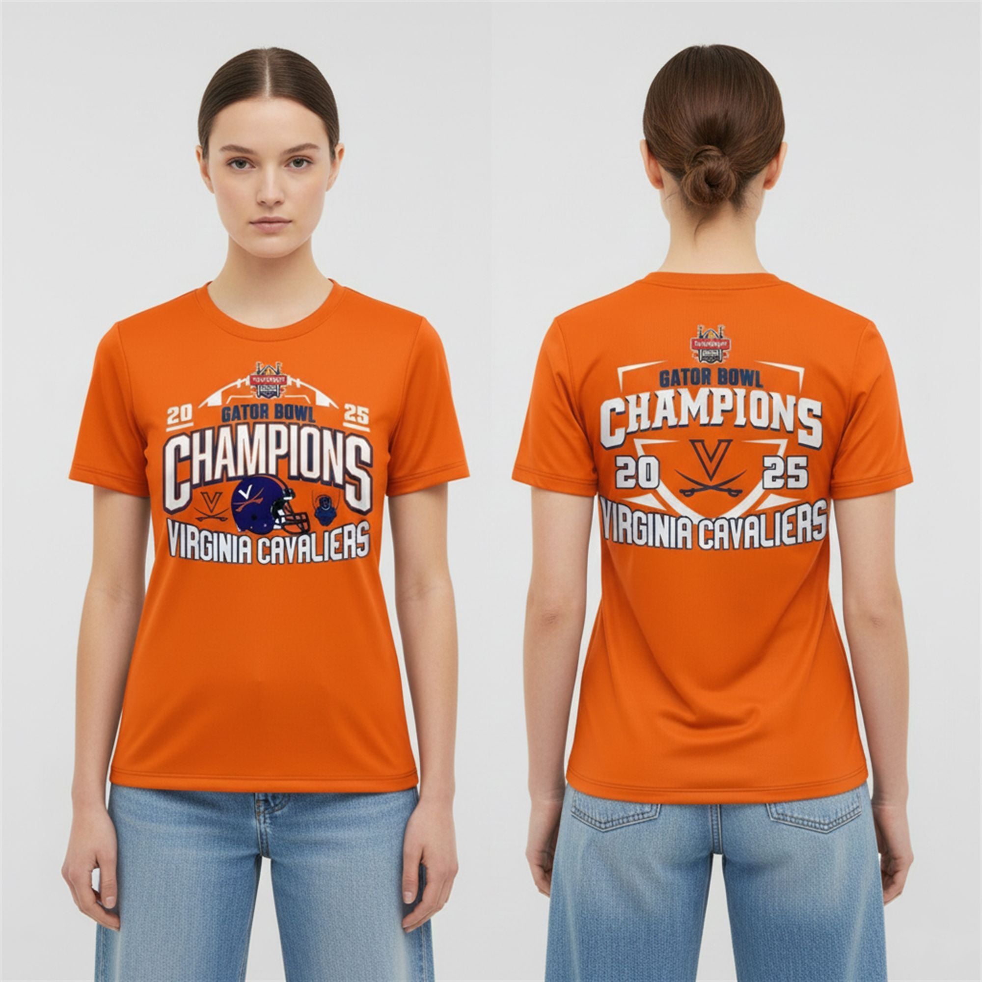 19 Virginia Cavaliers Football TaxSlayer Gator Bowl 2025 Shirt 19 Virginia Cavaliers Football TaxSlayer Gator Bowl 2025 Shirt