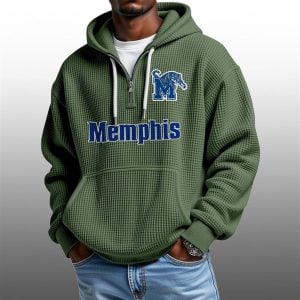 2026 Memphis Waffle Zip Hoodie 1