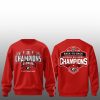 2025 Georgia Bulldogs Champions Back To Back Hoodie 5 2 2025 Georgia Bulldogs Champions Back To Back Sweatshirt