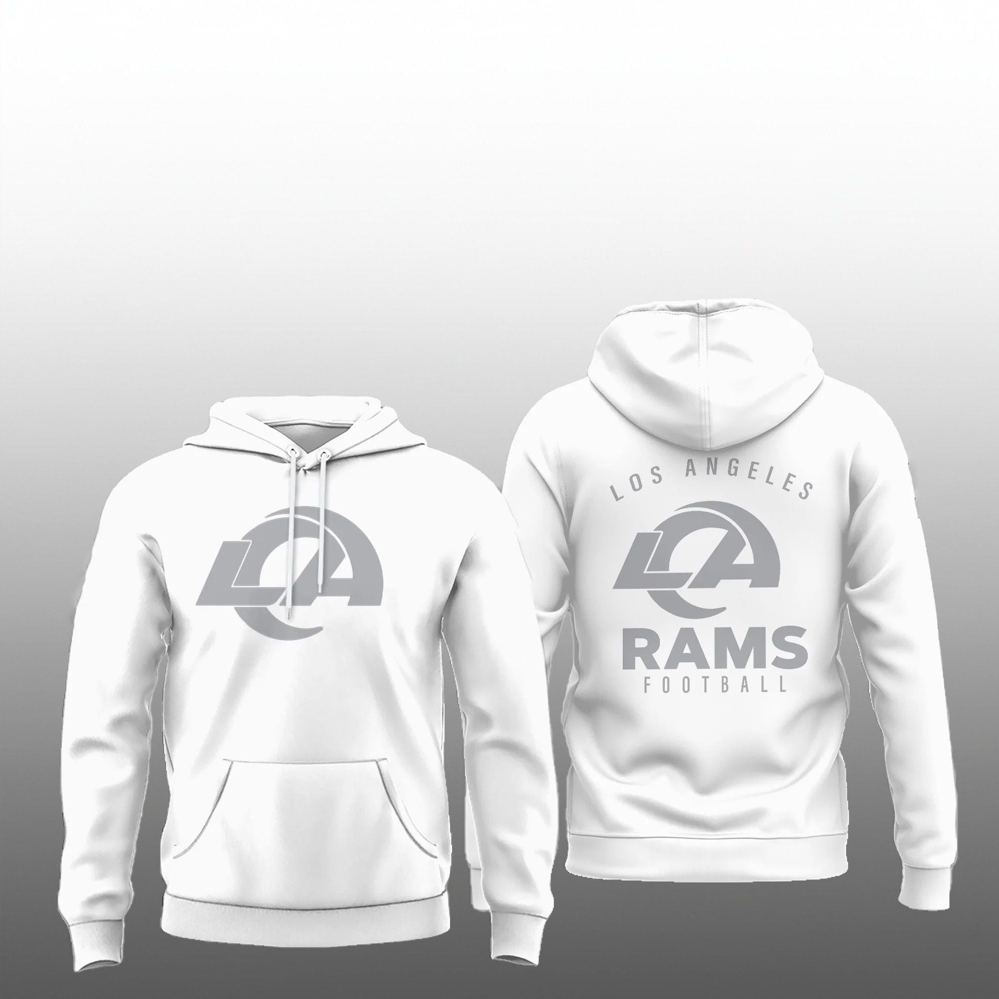 2026 LA Rams Football Winter White Out Shirt 2 2 2026 LA Rams Football Winter White Out Hoodie