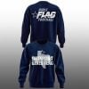 2 Cowboys Support Girls Flag 2025 Sweatshirt
