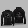 2 Dolphins 2025 Back In Black Hoodie