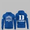 2 Duke Blue Devils ACC Championship We Are Champions 2025 Hoodie