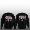 2 Indiana Hoosiers 2025 Big Ten Football Champions Sweatshirt 2
