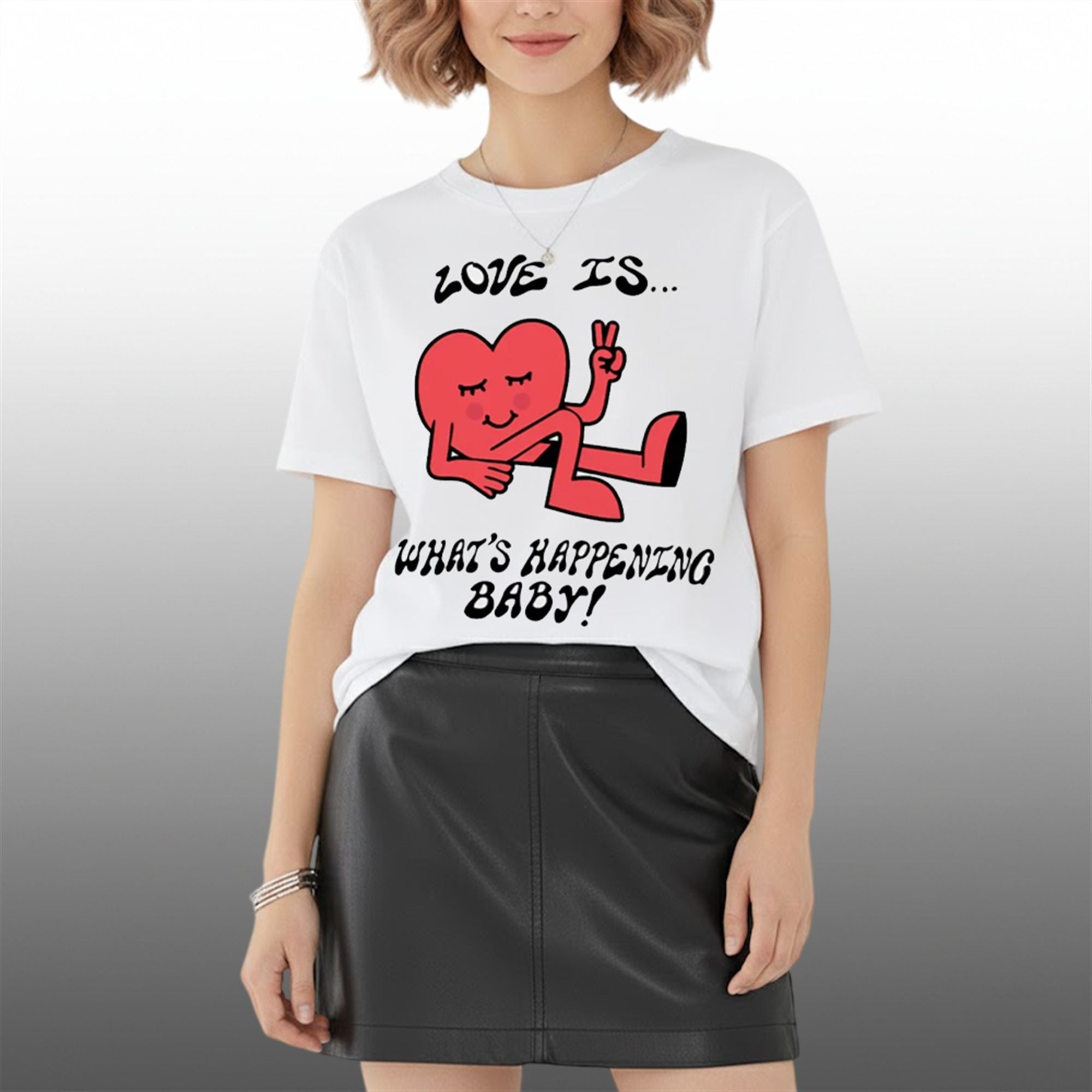 Love is What's Happening Baby Shirt Love is What's Happening Baby Shirt