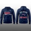 2 Patriots 2025 Playoffs Go Pats Hoodie